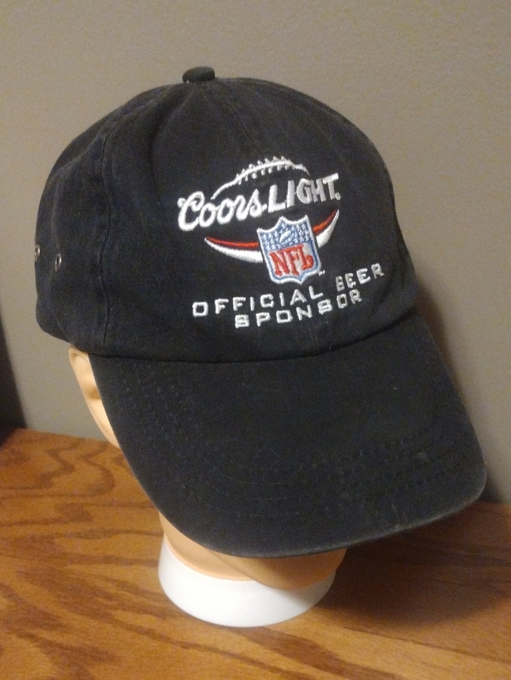 NFL Coors LIGHT Canvas Adjustable Adult Cap